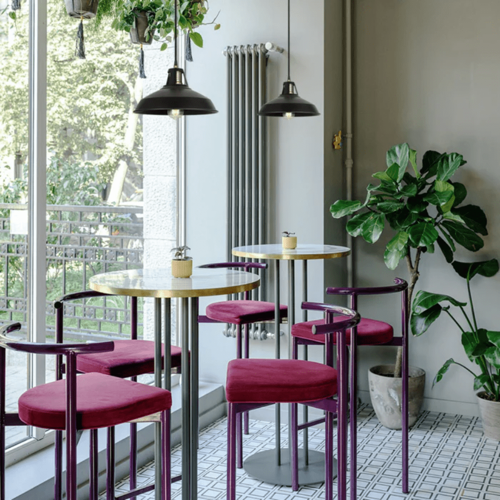 TKLD Pendant & Chandeliers Black Metal Step E27 Pendant Ceiling Light