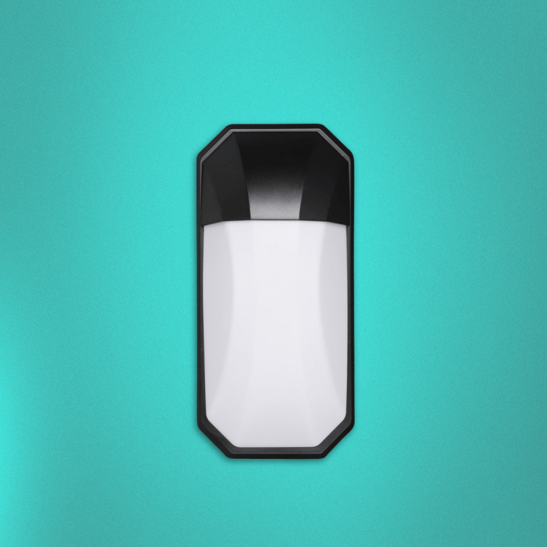 TKLD Pendant & Chandeliers Black Plastic LED Wall Light - 24W