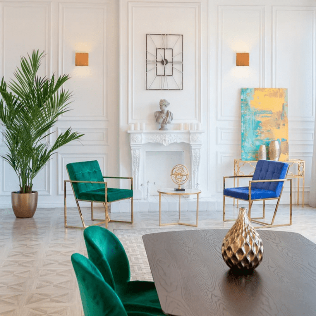 TKLD Wall & Sconce Lights Box Gold And Aluminium Bronze Metal LED Wall Light - 6W