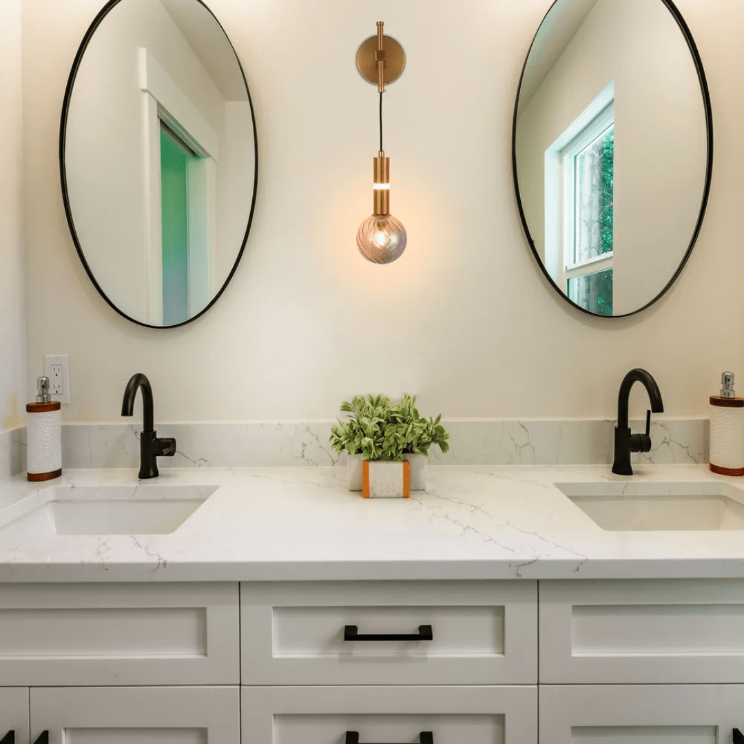 TKLD Pendant & Chandeliers Bronze 39312 Smoke Glass 1xG9+LED Wall Light - 3000K