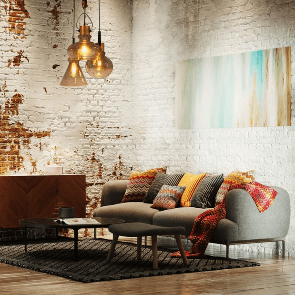 TKLD Pendant & Chandeliers Bronze Gradient Glass Funnel Dome Globe E27 Pendant Ceiling Light