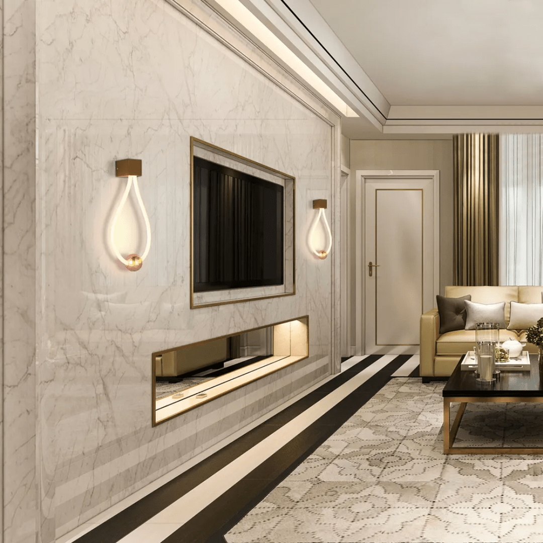 TKLD Pendant & Chandeliers Bronze LED Wall Light 39289 - 3000K