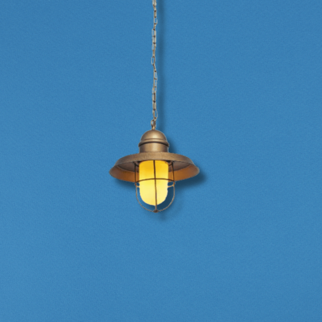 TKLD Pendant & Chandeliers Bronze Metal Opal Step Tube Glass E27 Pendant Ceiling Light