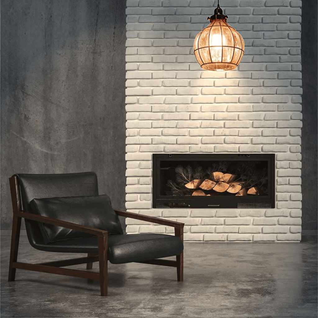 TKLD Pendant & Chandeliers Caged Copper Metal Clear Glass Indian Dome E27 Pendant Ceiling Light