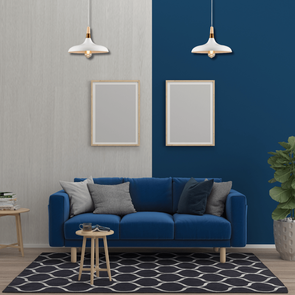 TKLD Pendant & Chandeliers Capo Black/White Flat Nordic Wood Metal E27 Pendant Ceiling Light - 345 mm