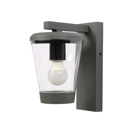 TKLD Wall & Sconce Lights Cavado Dark Grey E27 Modern Outdoor Lantern Wall Light - 40W