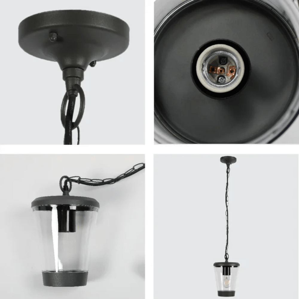 TKLD Pendant & Chandeliers Cavado Dark Grey E27 Outdoor Pendant Lamp