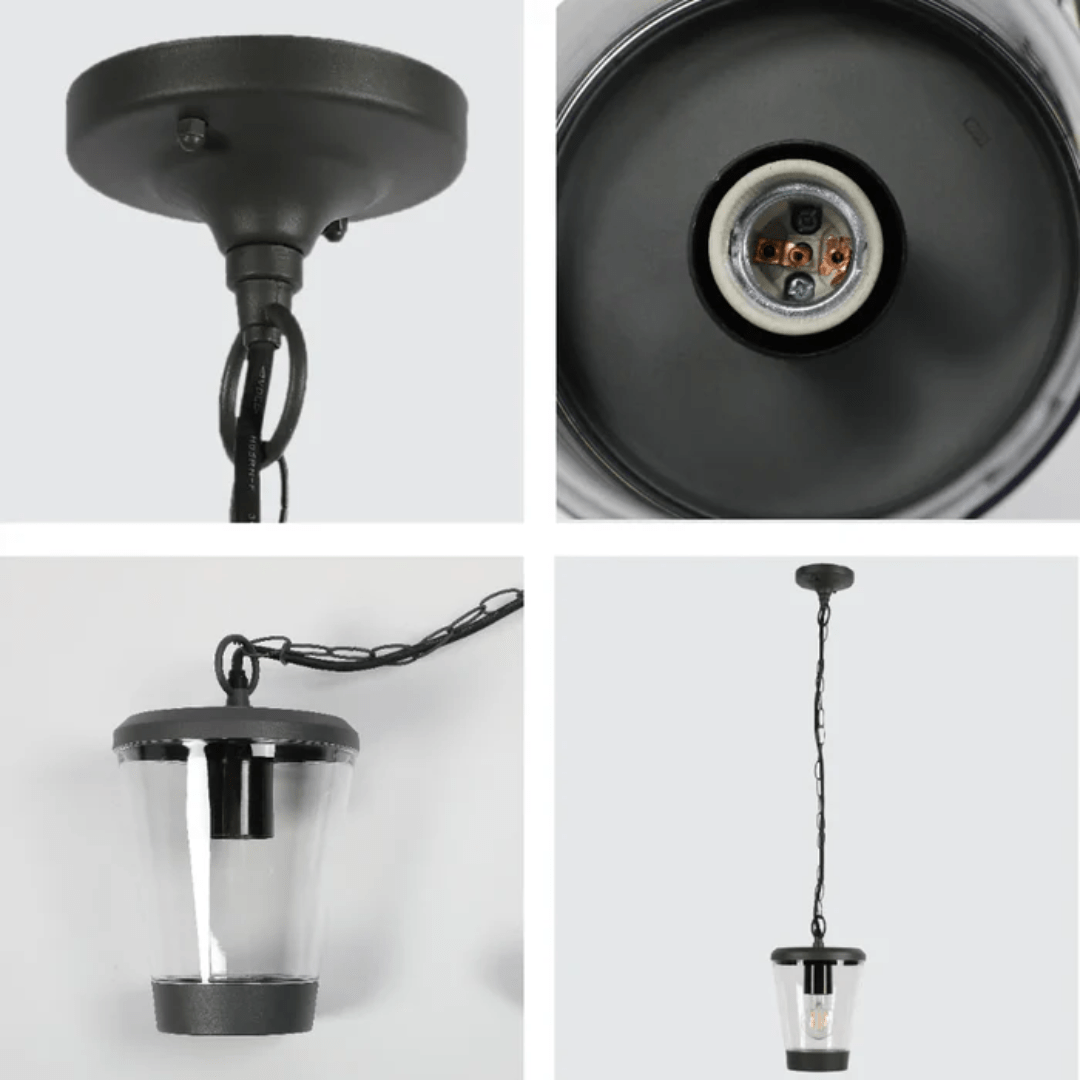TKLD Pendant & Chandeliers Cavado Dark Grey E27 Outdoor Pendant Lamp