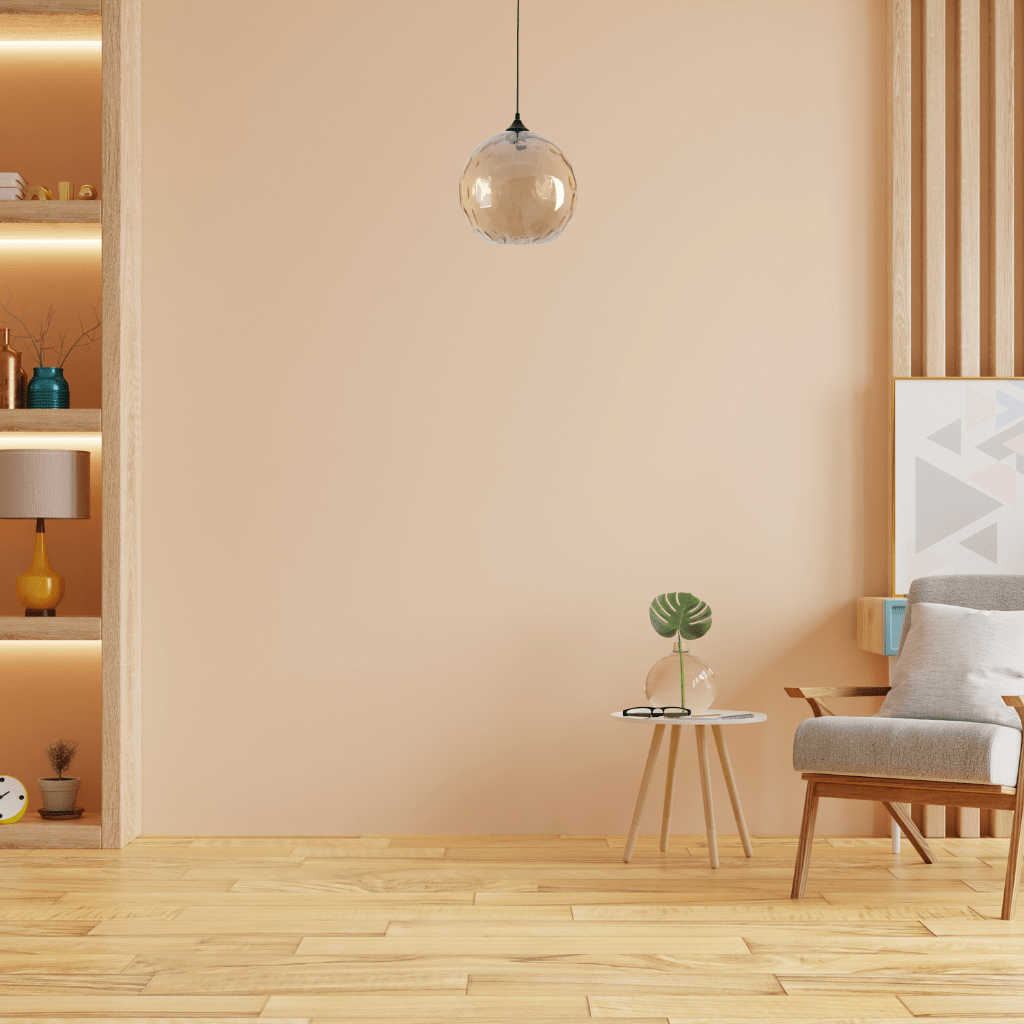 TKLD Pendant & Chandeliers Celestial Amber Dimpled Glass Globe Pendant Ceiling Light - D300mm