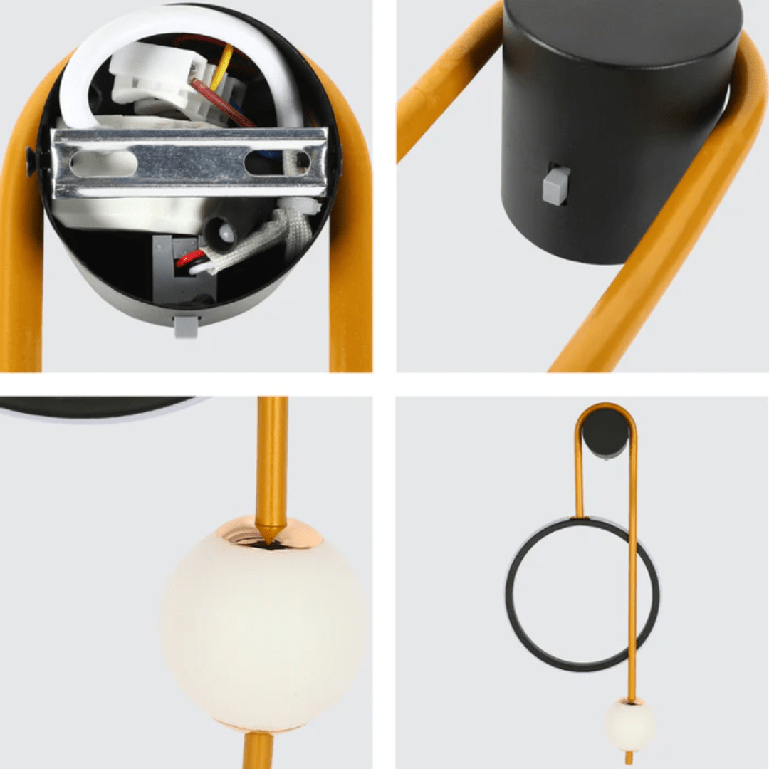 TKLD Pendant & Chandeliers Celestial Harmony Modern Geometric LED Wall Light