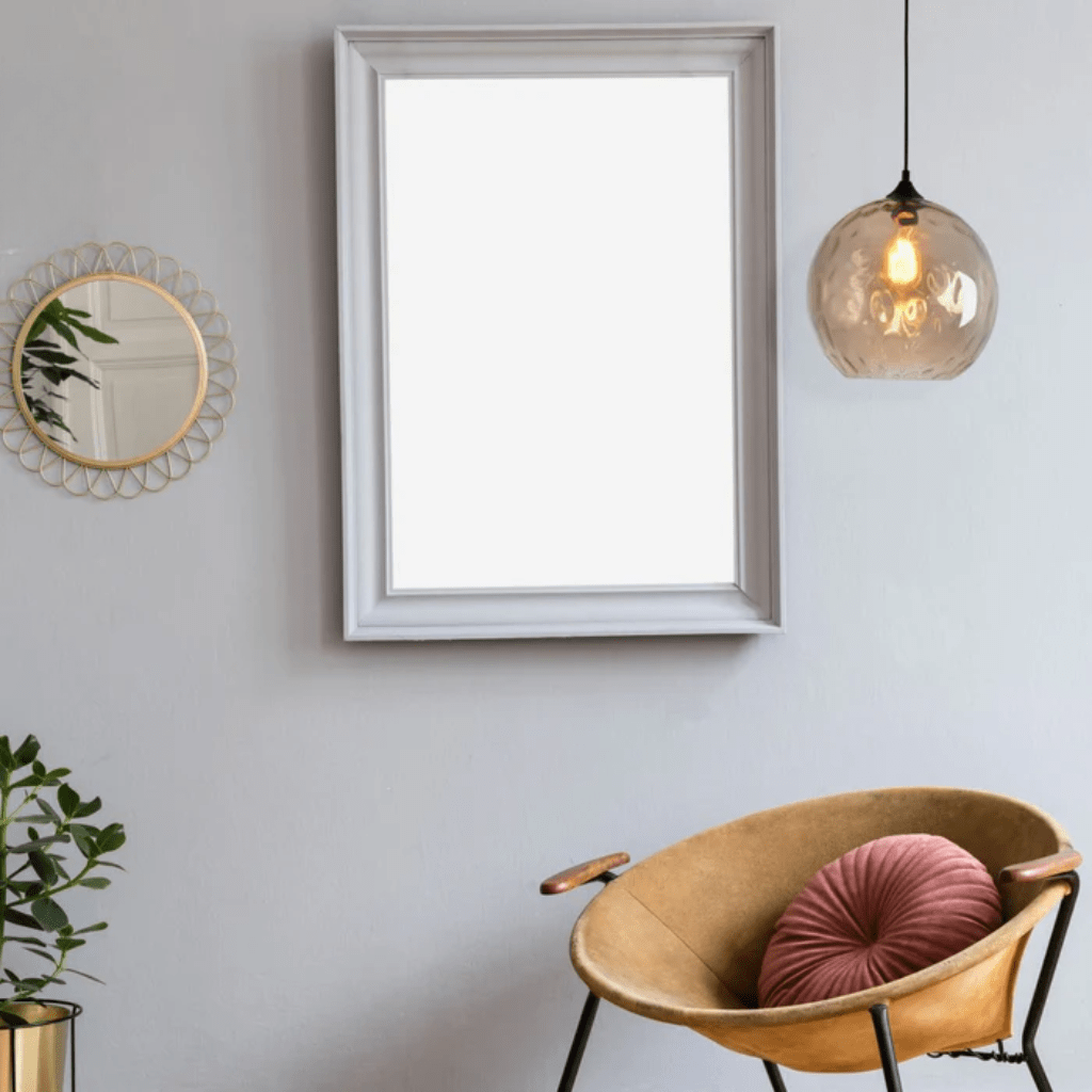 TKLD Pendant & Chandeliers Celestial Smoky Dimpled Glass Globe Pendant Ceiling Light - D250 mm