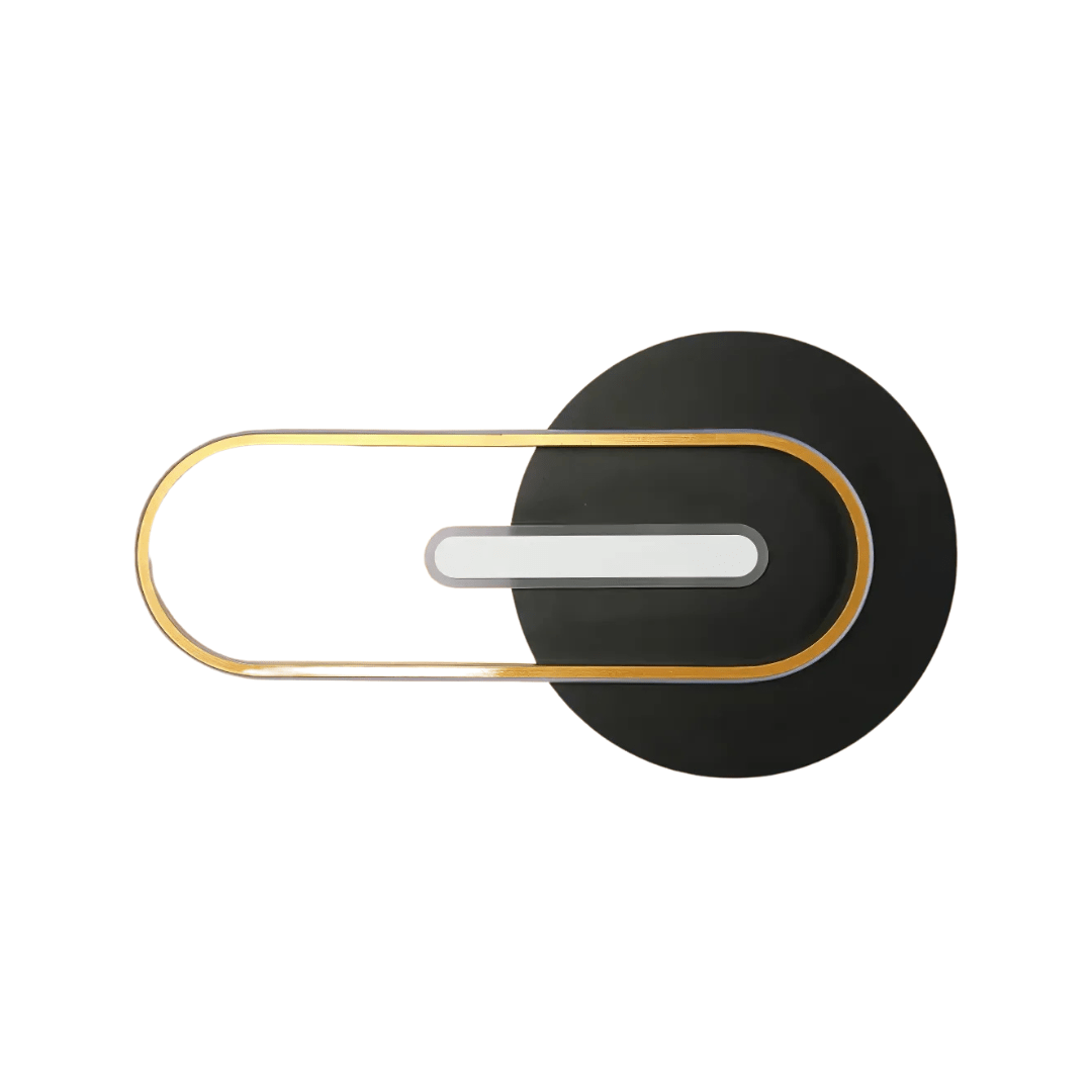 TKLD Ceiling Lights Chic Black Eclipse LED Wall and Ceiling Light - 33W