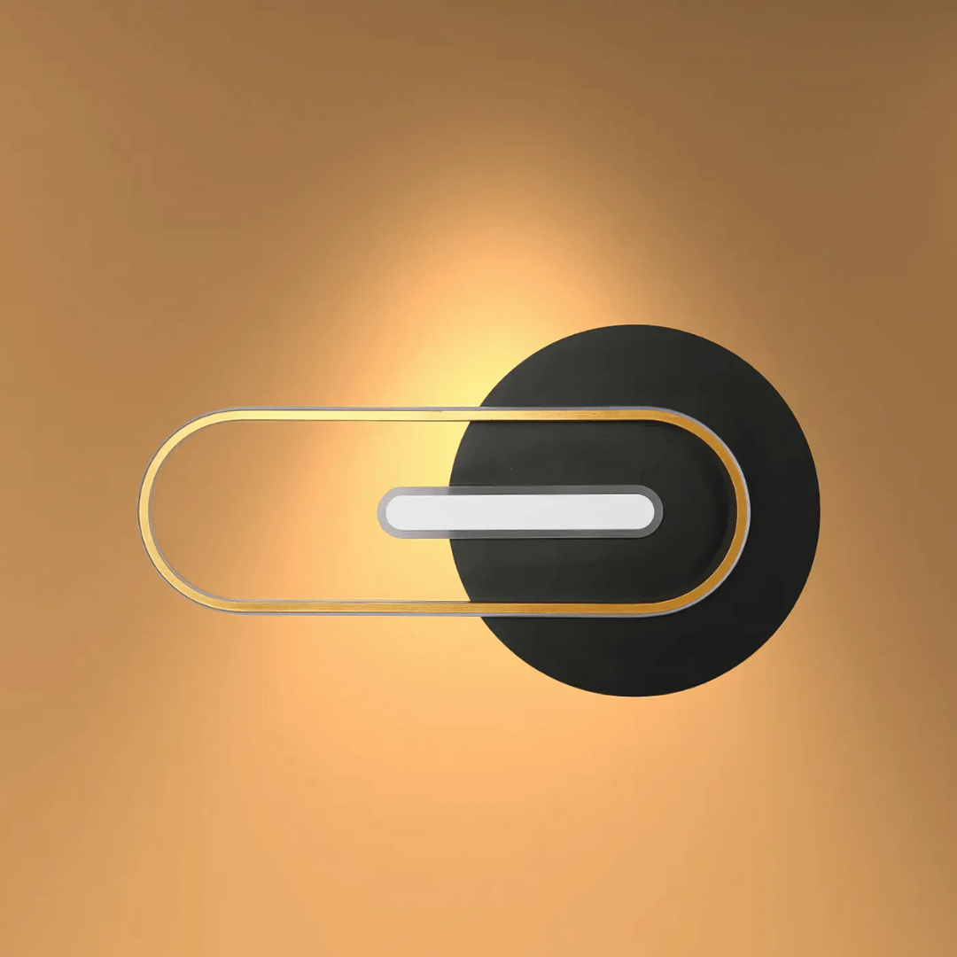 TKLD Ceiling Lights Chic Black Eclipse LED Wall and Ceiling Light - 33W