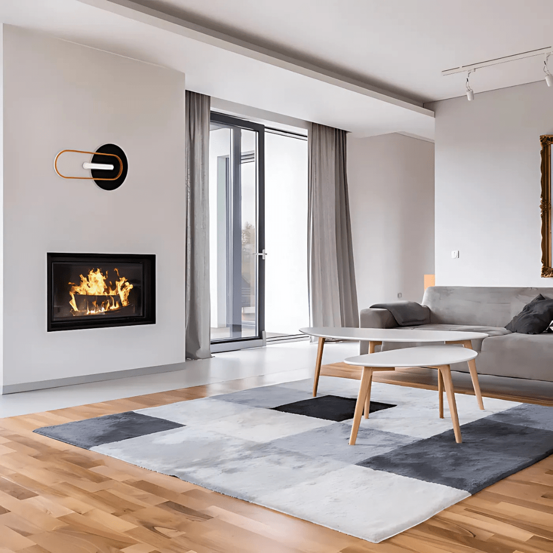 TKLD Ceiling Lights Chic Black Eclipse LED Wall and Ceiling Light - 33W