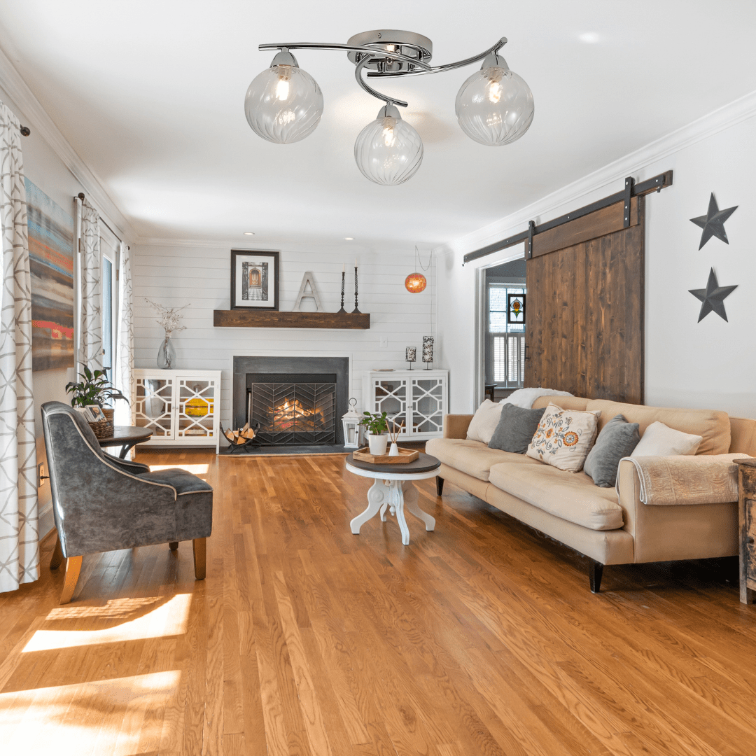 TKLD Ceiling Lights Chrome Metal 3xG9 Clear Glass Ceiling Light - 5W