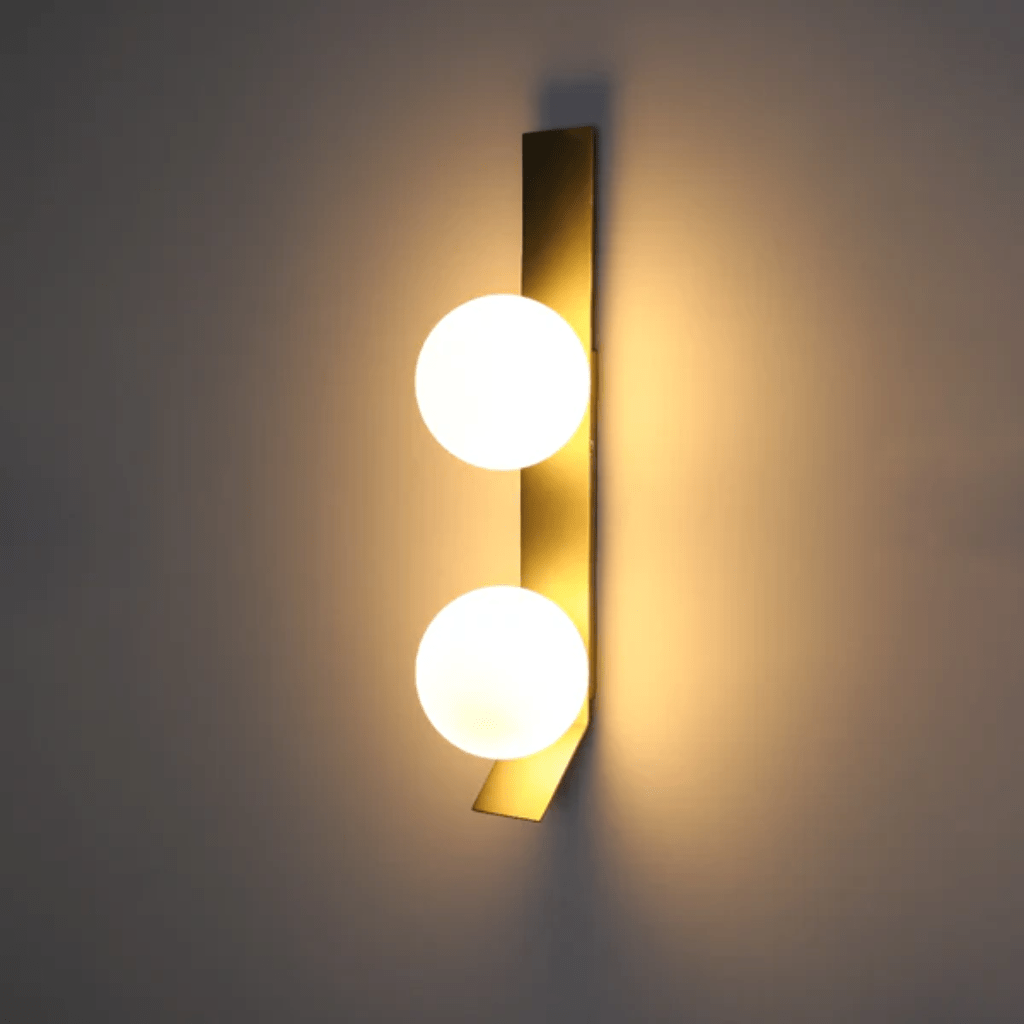 TKLD Wall & Sconce Lights Contemporary 2 Lamp Adjustable Globe Wall Sconce Light