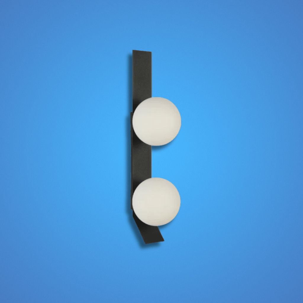 TKLD Wall & Sconce Lights Contemporary 2 Lamp Adjustable Globe Wall Sconce Light