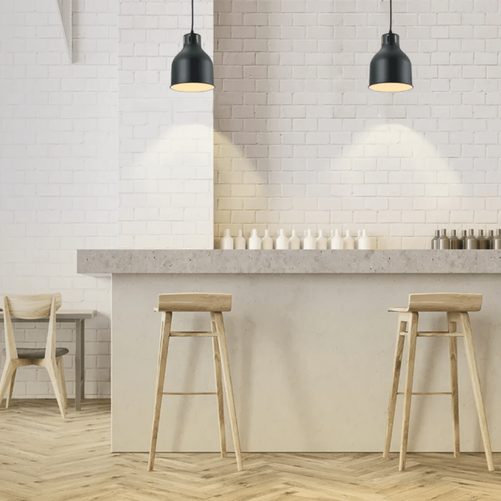 TKLD Pendant & Chandeliers Contemporary Dome-Topped Cylinder Pendant Light - Copper/Brass/Dark Pewter