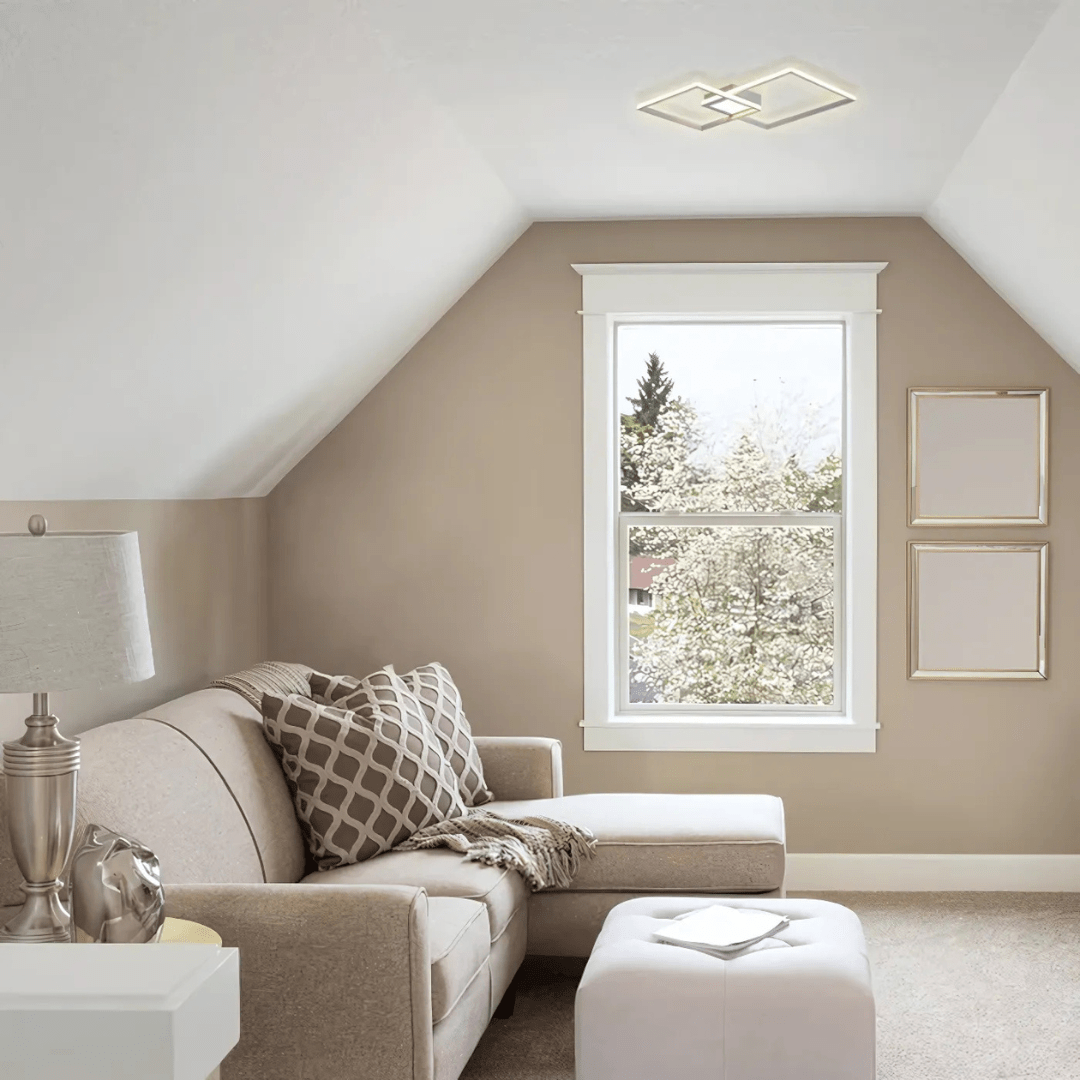 TKLD Ceiling Lights Contemporary Nordic Scandinavian LED Flush Ceiling Light - 34W