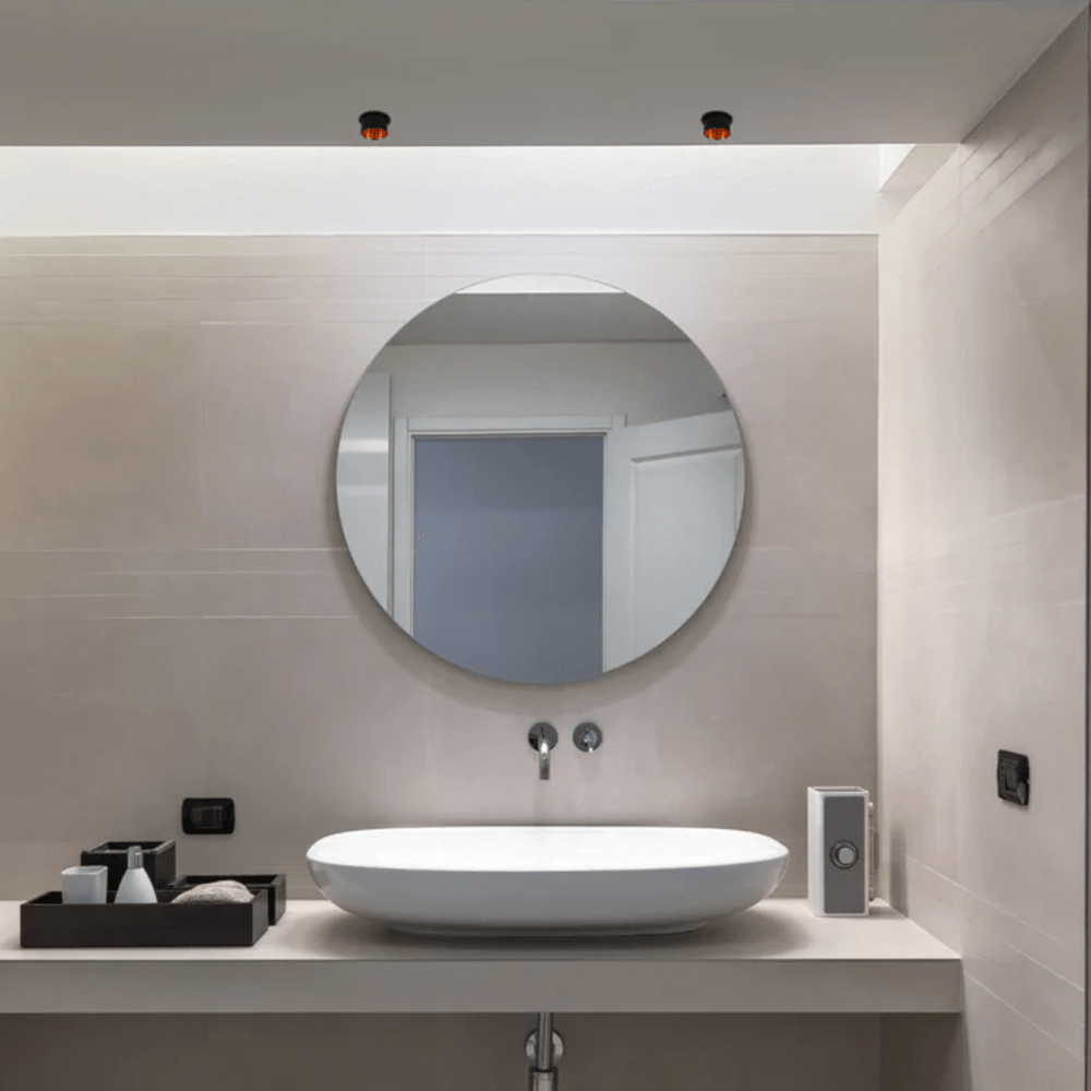 TKLD Ceiling Lights Copper-Accented Die-Cast Aluminium GU10 Fixed Downlight Fixture - 50W