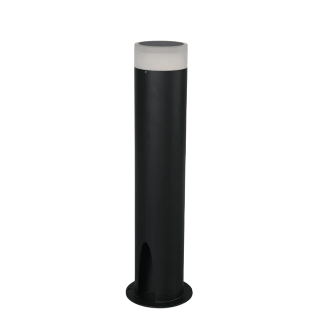 TKLD Outdoor Lighting Cortez Black Outdoor Garden Bollard Post Pathway Light - 10W