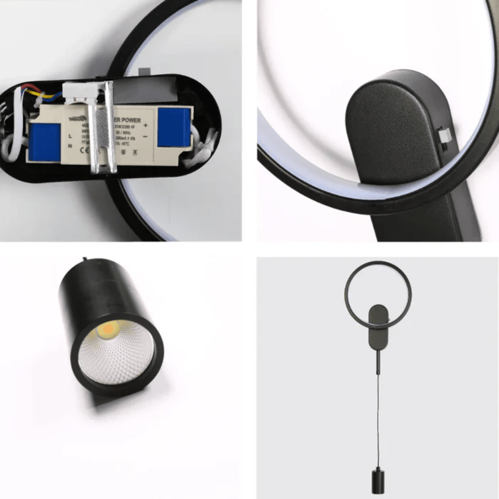 TKLD Wall & Sconce Lights Cosmo Ring Dual-Light Wall Sconce - 10W