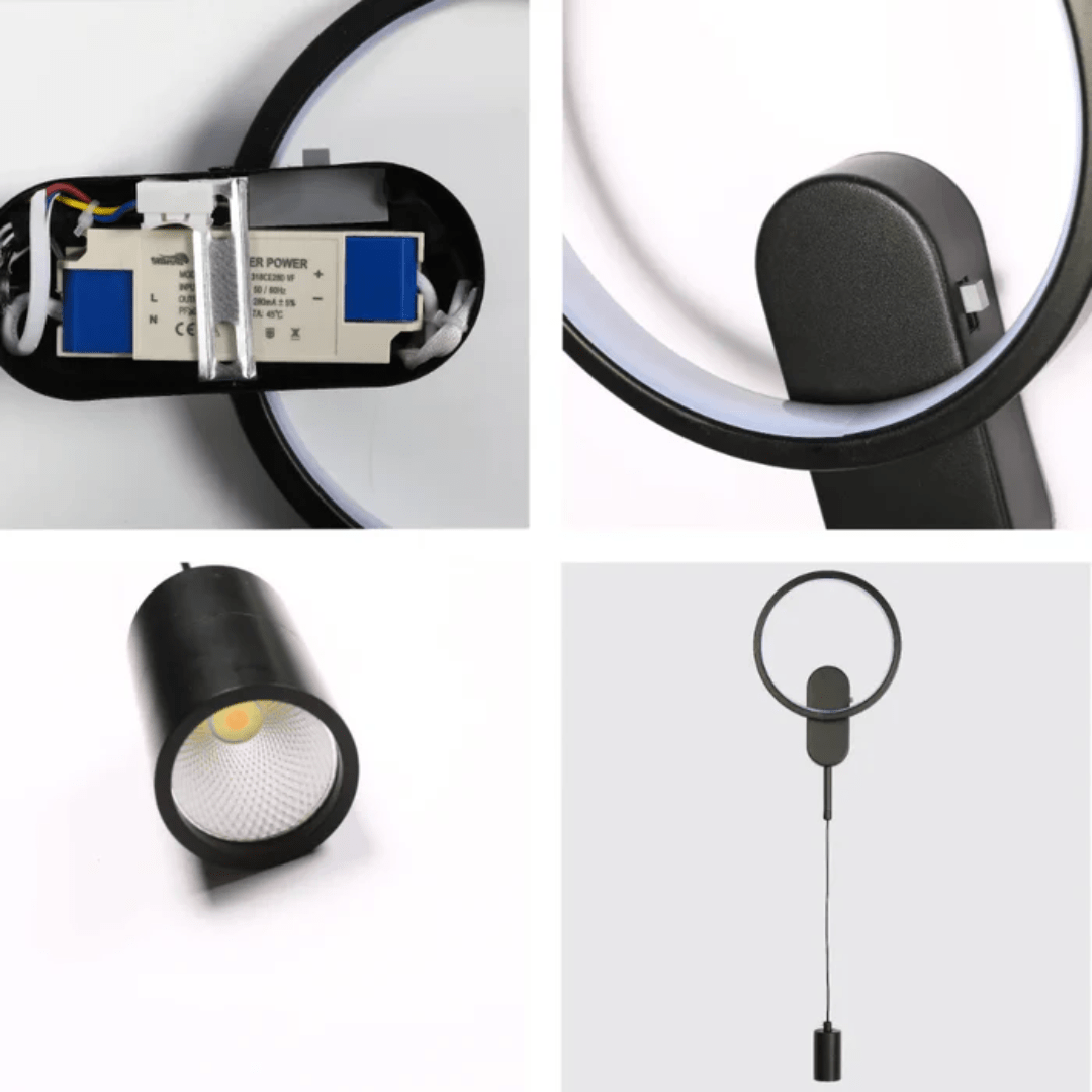 TKLD Wall & Sconce Lights Cosmo Ring Dual-Light Wall Sconce - 10W