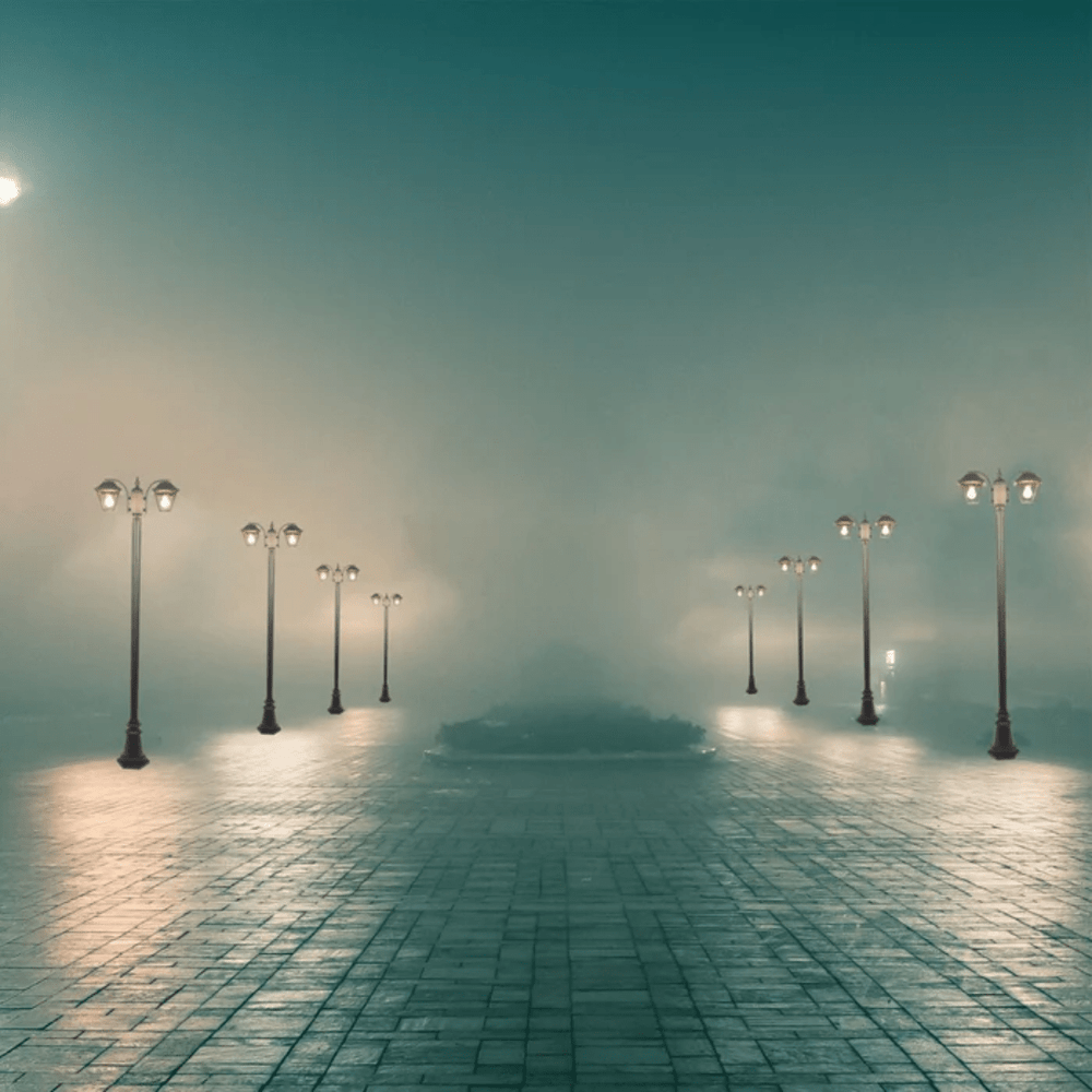 TKLD Pendant & Chandeliers Cottage Style Matt Black Clear Glass 2 X E27 Post Top Lamp - 2 X 60W