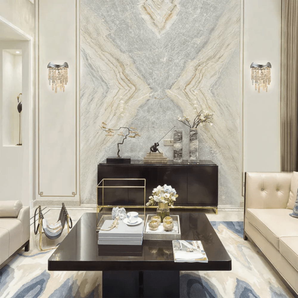 TKLD Wall & Sconce Lights Crown Crystal Chandelier Wall Light