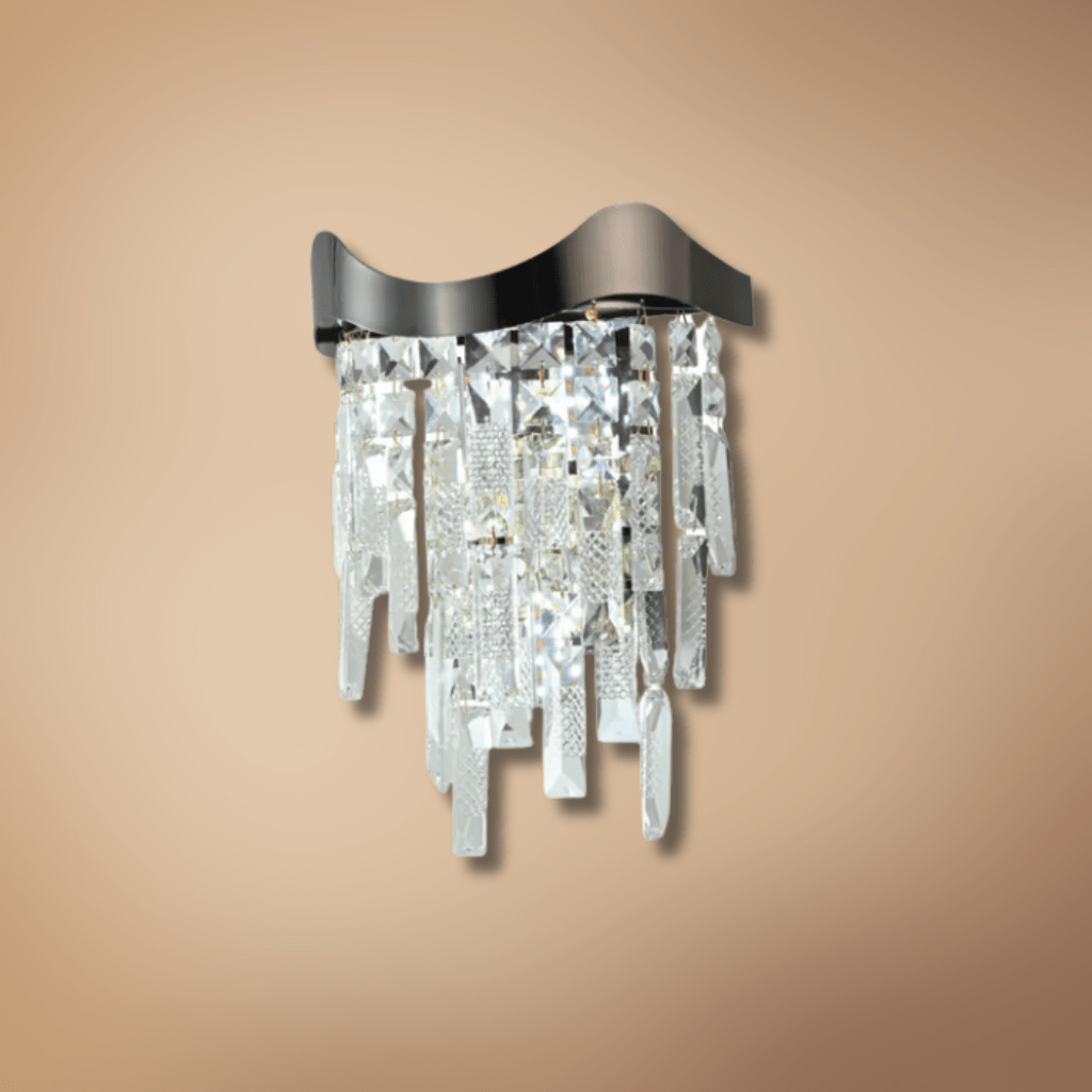TKLD Wall & Sconce Lights Crown Crystal Chandelier Wall Light