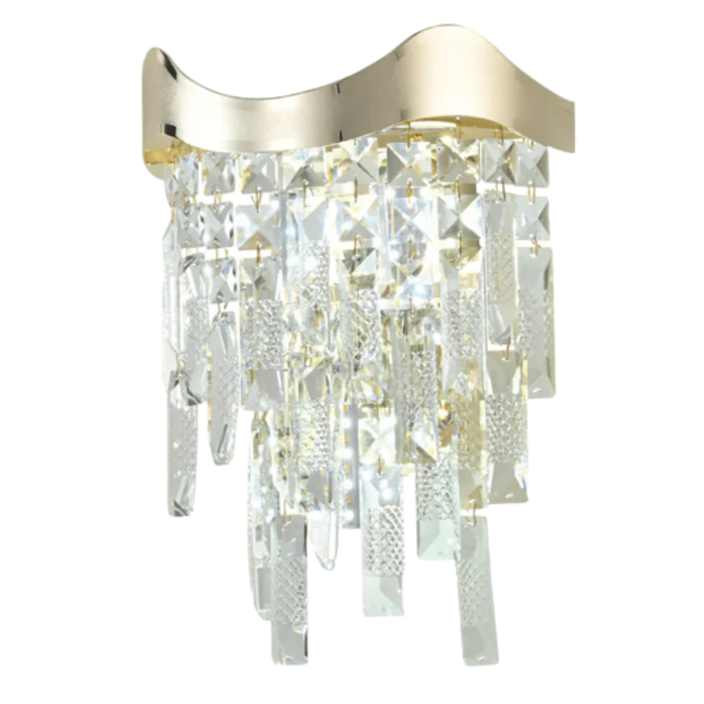 TKLD Wall & Sconce Lights Crown Crystal Chandelier Wall Light