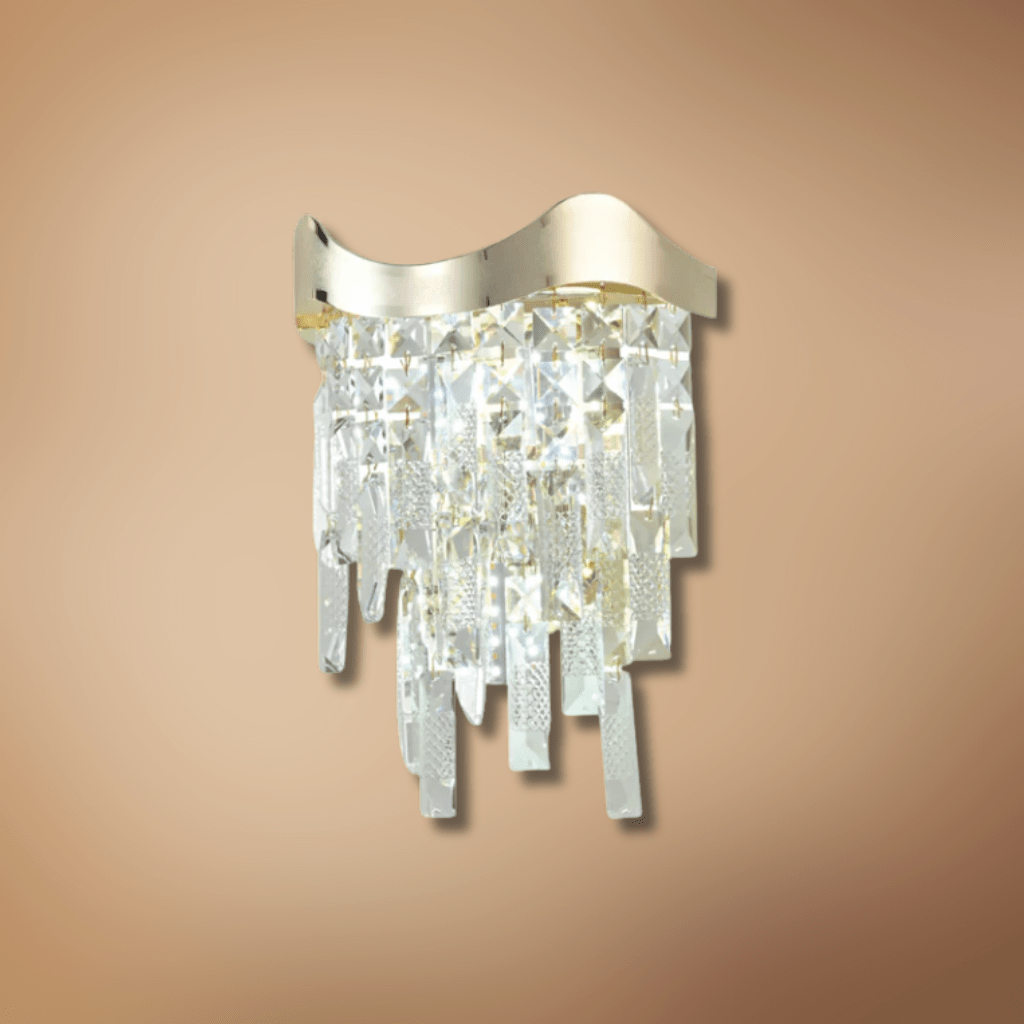 TKLD Wall & Sconce Lights Crown Crystal Chandelier Wall Light