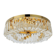 TKLD Pendant & Chandeliers Crystal Round Flush Chandelier Light - 40W