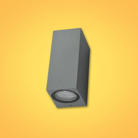 TKLD Wall & Sconce Lights Cuboid Grey 2 directions Wall Lamp GU10 - IP54