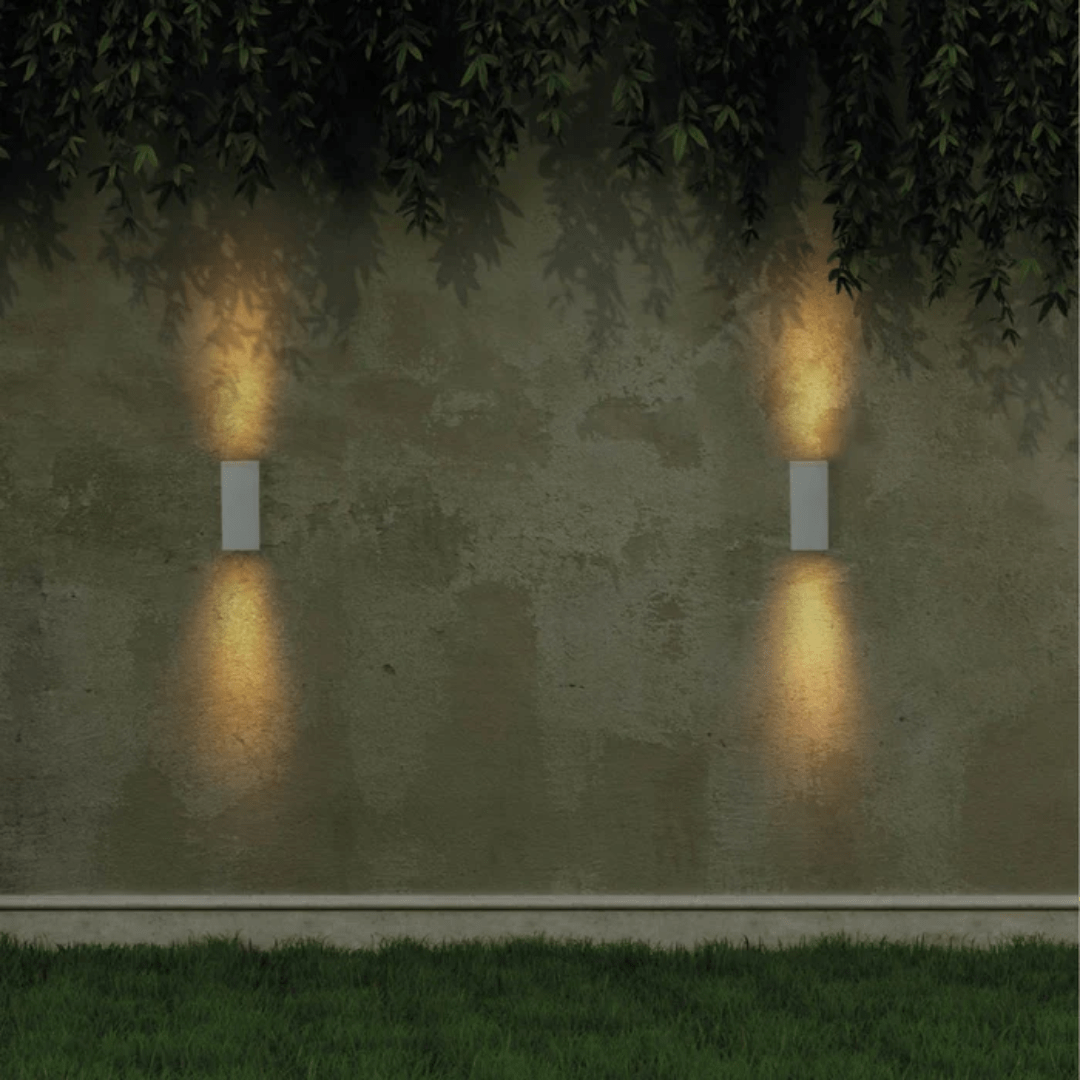 TKLD Wall & Sconce Lights Cuboid Grey 2 directions Wall Lamp GU10 - IP54