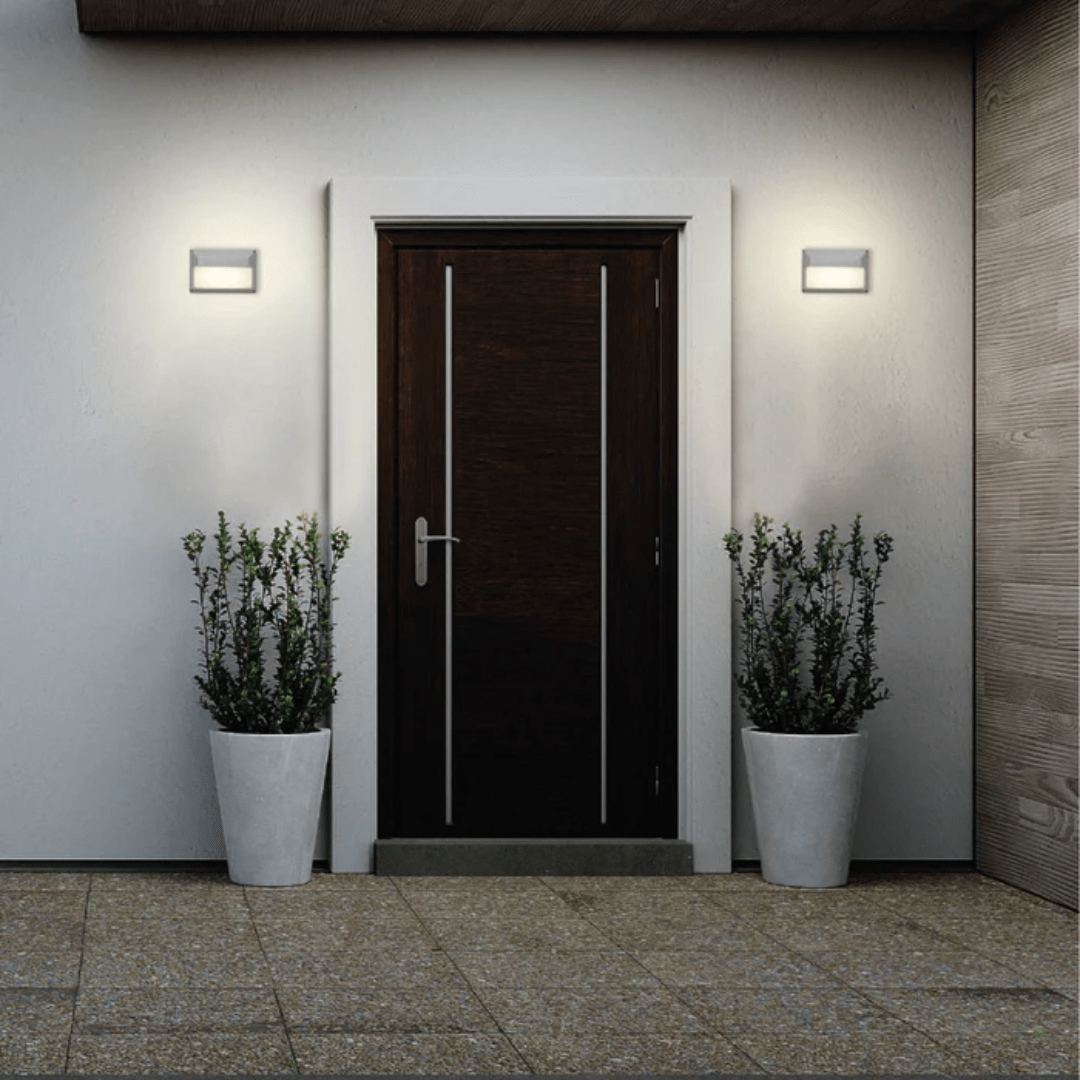 TKLD Wall & Sconce Lights Diecast Aluminium Rectangle Half LED Wall Lamp - 20W