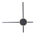 TKLD Wall & Sconce Lights Dual-Function Clock-Like Radiant LED Light - 18W