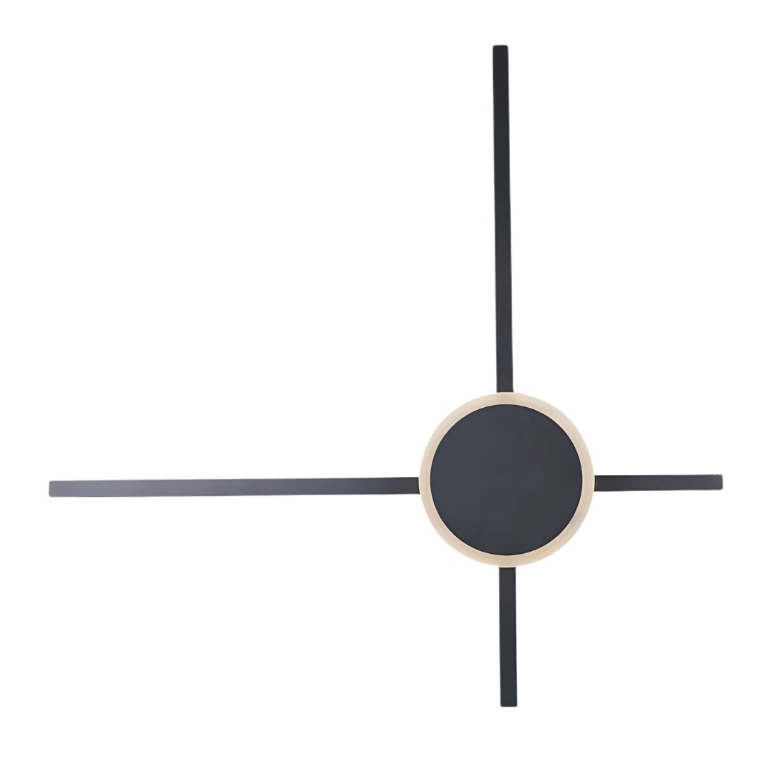 TKLD Wall & Sconce Lights Dual-Function Clock-Like Radiant LED Light - 18W