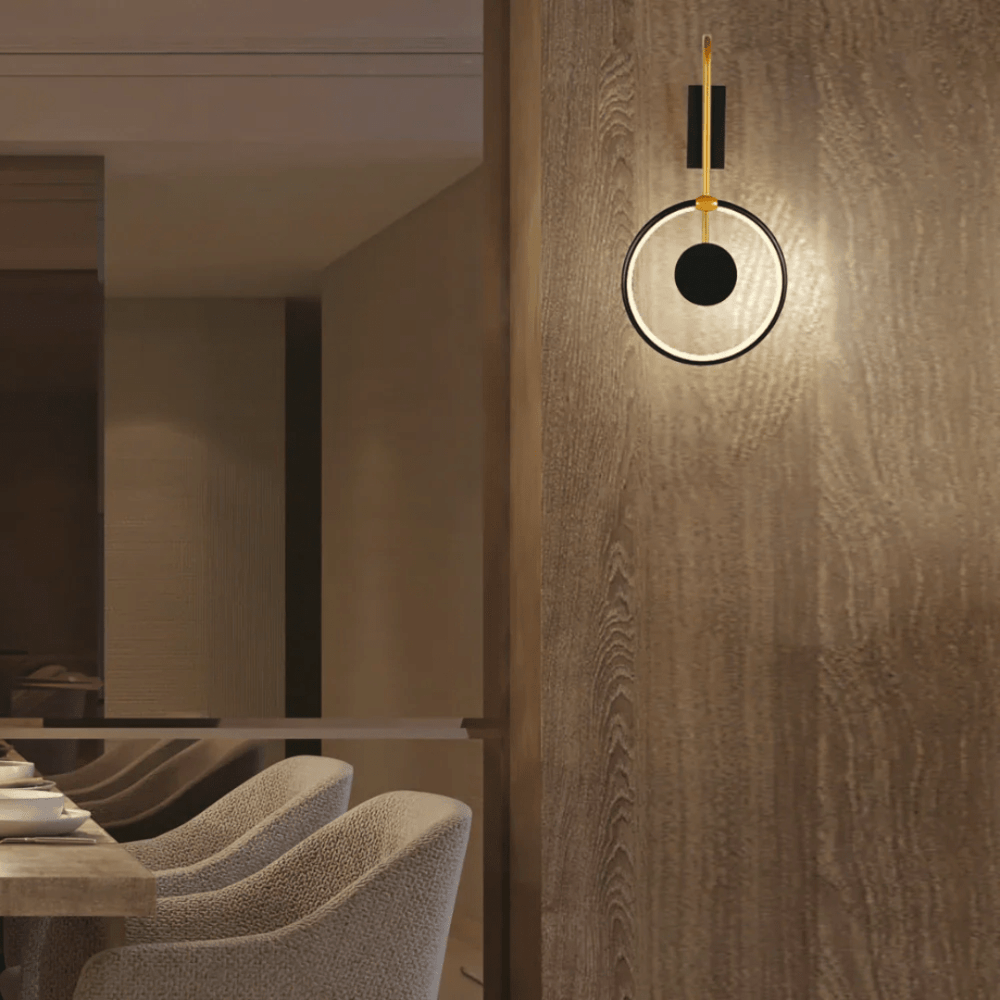 TKLD Pendant & Chandeliers Dual Radiance Orbital Wall Light
