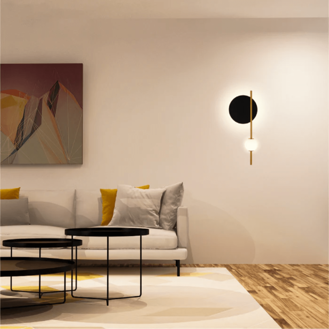 TKLD Pendant & Chandeliers Eclipse Mirage Modern Geometric LED Wall Light