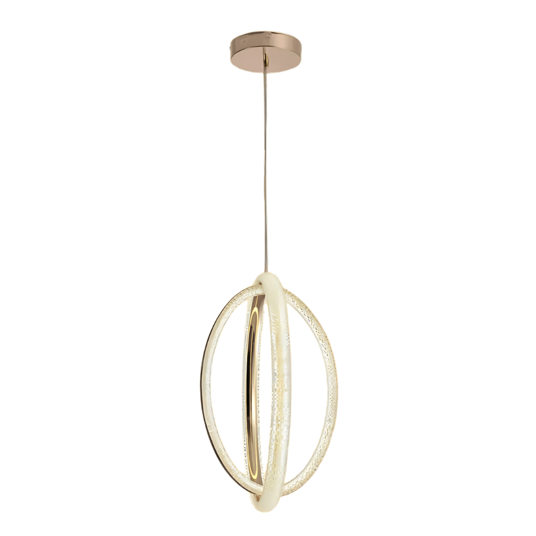 TKLD Ceiling Lights Elegant Glamour Rings Sculpture LED Ceiling Light - 31W