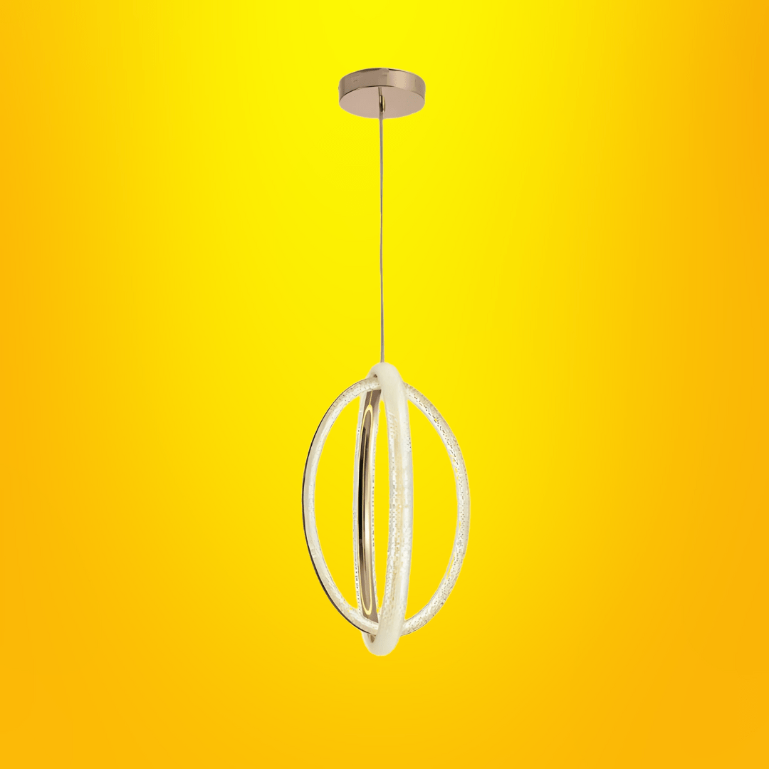 TKLD Ceiling Lights Elegant Glamour Rings Sculpture LED Ceiling Light - 31W