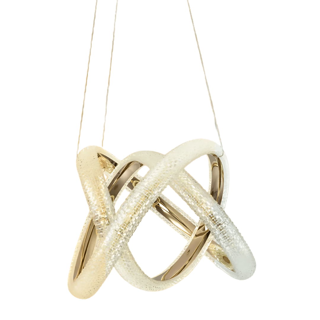 TKLD Ceiling Lights Elegant Glamour Spiral Sculpture LED Ceiling Light - 31W