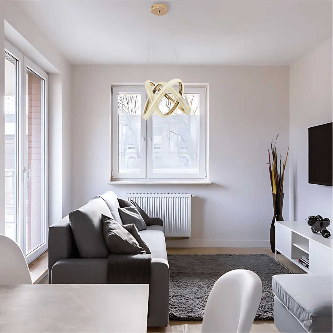 TKLD Ceiling Lights Elegant Glamour Spiral Sculpture LED Ceiling Light - 31W