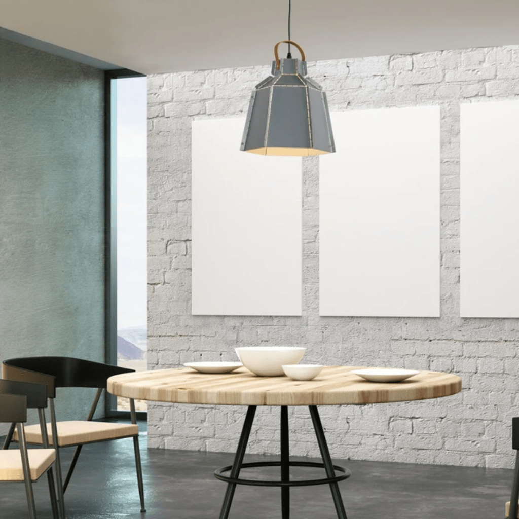 TKLD Pendant & Chandeliers Esagono Mini Metal E27 Pendant Ceiling Light - D285mm