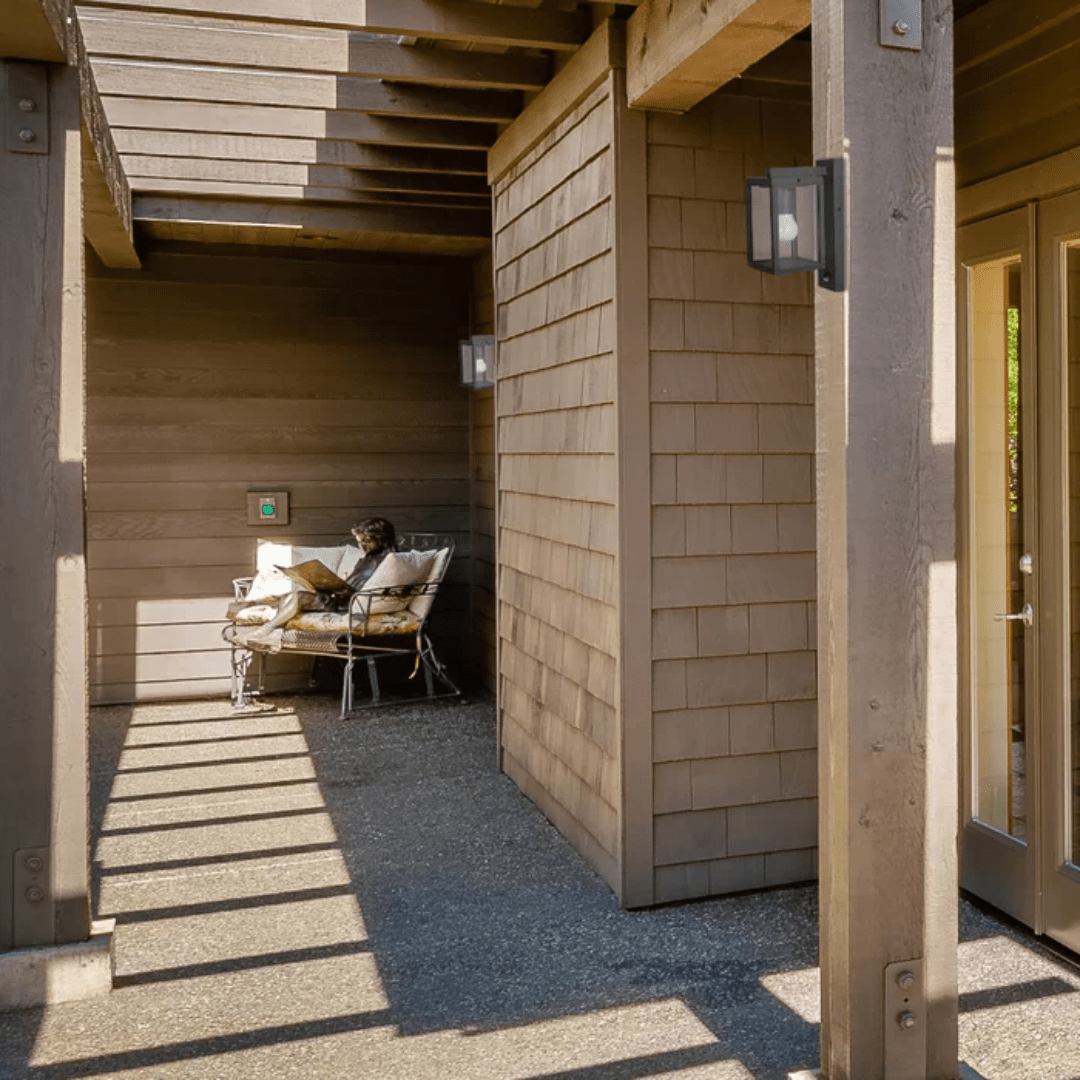 TKLD Wall & Sconce Lights Ferda Dark Grey E27 Outdoor Lantern Wall Light With Sensor - 40W