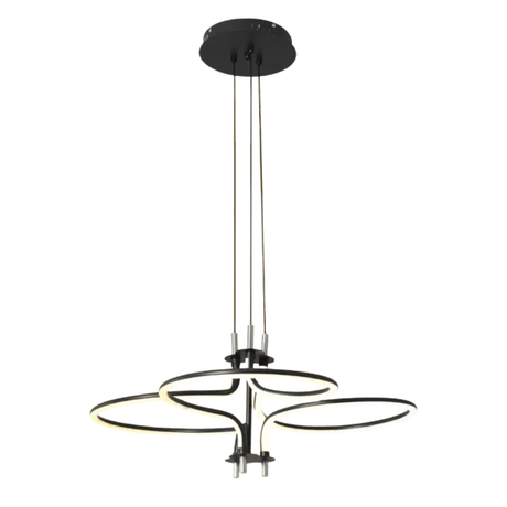 TKLD Pendant & Chandeliers Geometric Elegance 3 Circle Pendant LED Ceiling Light