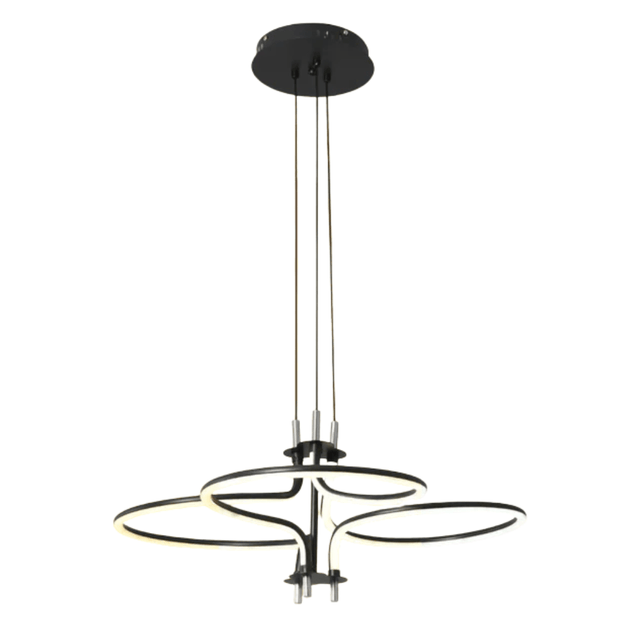 TKLD Pendant & Chandeliers Geometric Elegance 3 Circle Pendant LED Ceiling Light