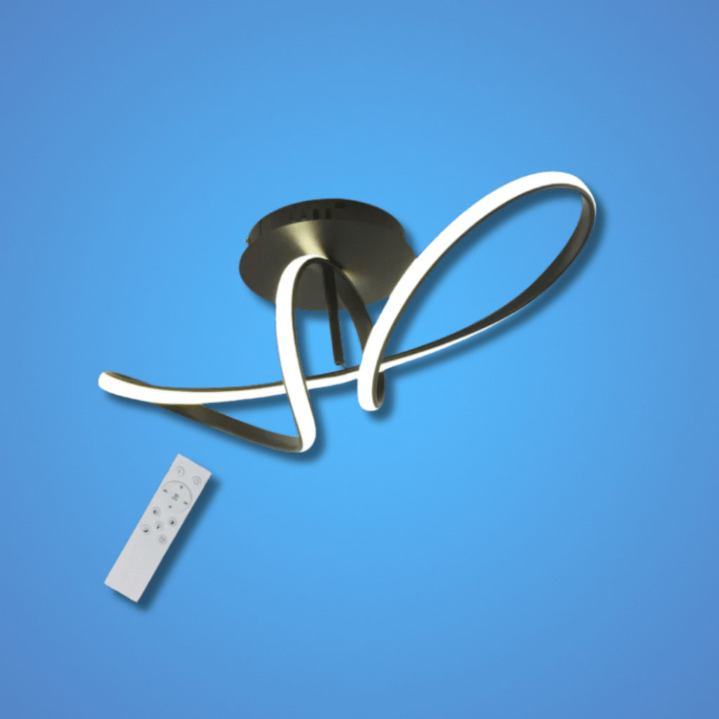 TKLD Pendant & Chandeliers Geometric Elegance Trefoil Flush LED Ceiling Light