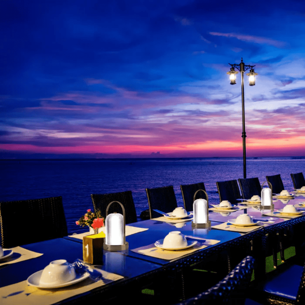 TKLD Table & Floor Lamps Gleam Guard Rechargeable Lantern Lamp - 1W